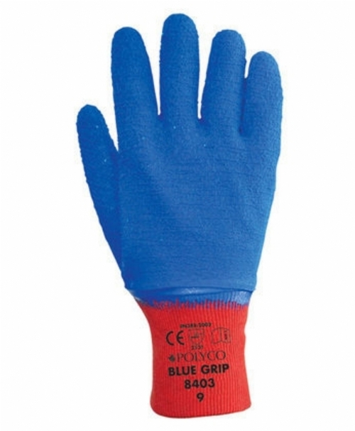 Blue Grip Gloves