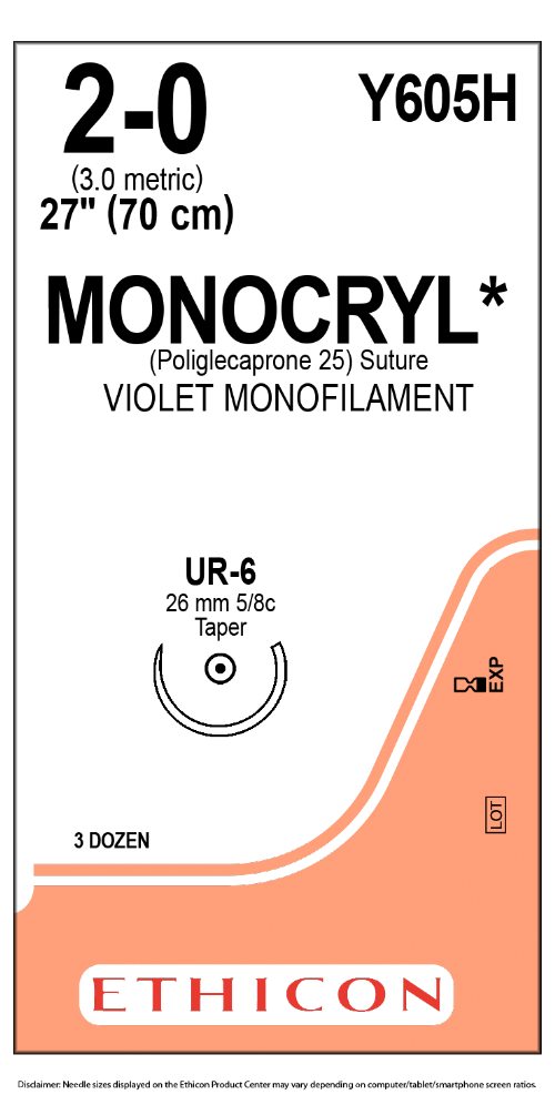 MONOCRYL (poliglecaprone 25) Suture