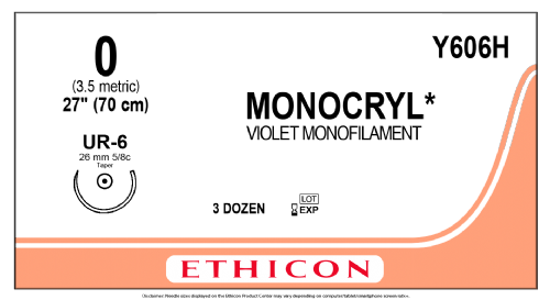 MONOCRYL (poliglecaprone 25) Suture