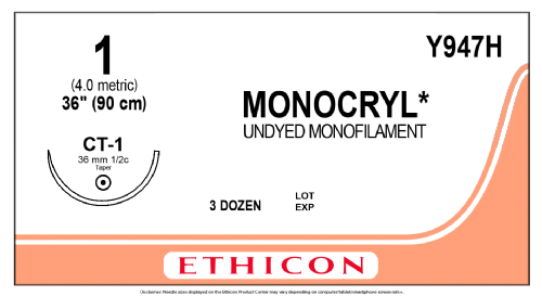MONOCRYL (poliglecaprone 25) Suture