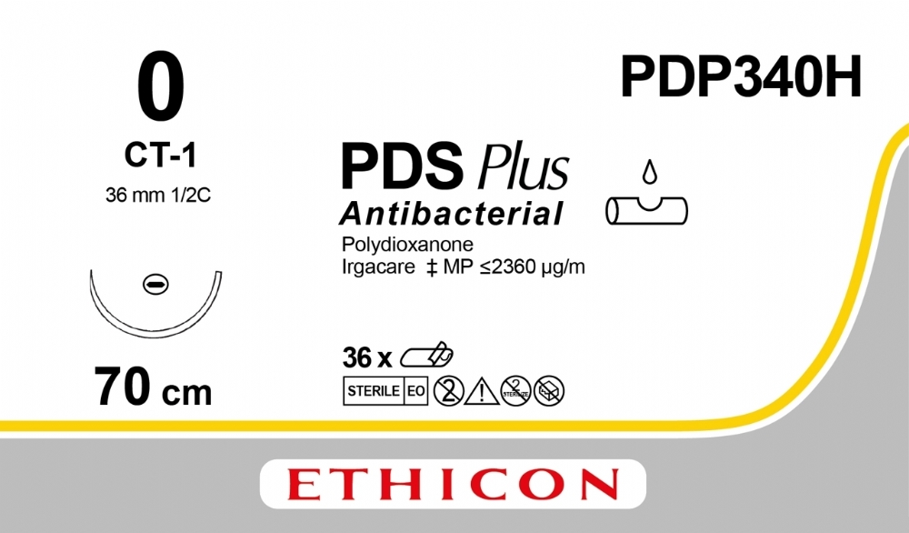 PDS Plus Antibacterial (polydioxanone) Suture