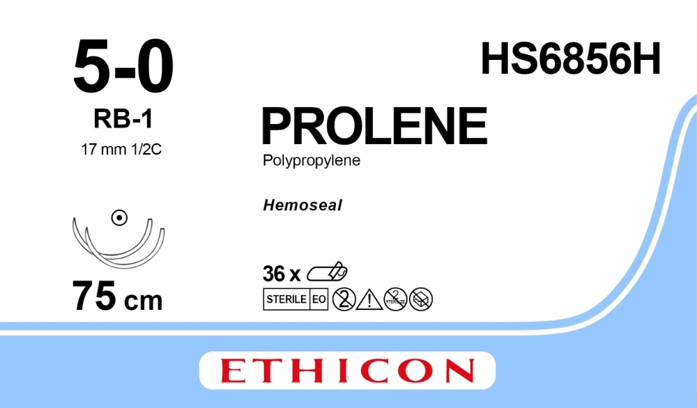 PROLENE Polypropylene Suture with HEMOSEAL Technology
