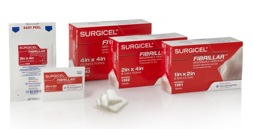 SURGICEL FIBRILLAR 2.5CMX5.1CM