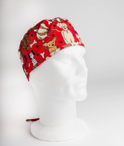 Red Dogs Surgeons Hat 100% Cotton