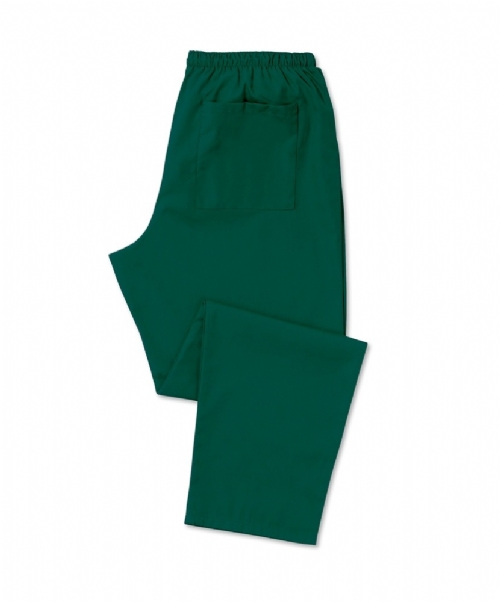 Bottle Green Scrub Trousers 100% Cotton