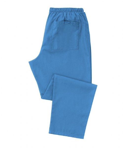 Hospital Blue Scrub Trousers 100% Cotton