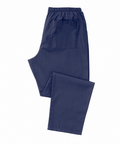 Navy Scrub Trousers 100% Cotton
