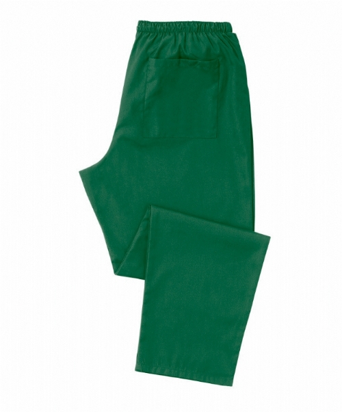 Emerald Green Scrub Trousers 100% Cotton