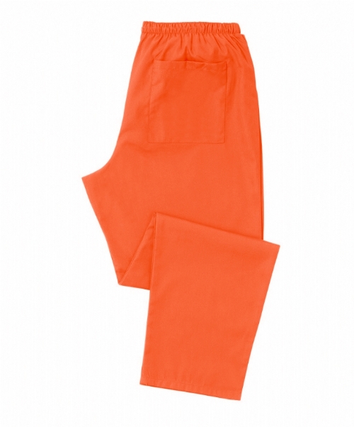 Orange Scrub Trousers 100% Cotton