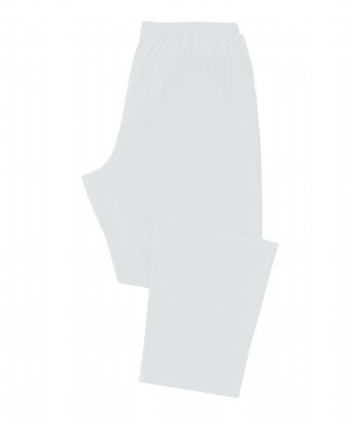 White Scrub Trousers 100% Cotton