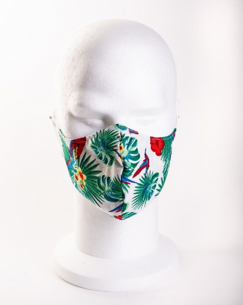 Rose & Parrot Ivory Face Mask 100% Cotton