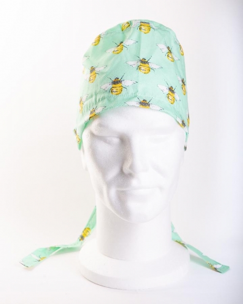 Bumble Bee Meadow Surgeons Hat 100% Cotton