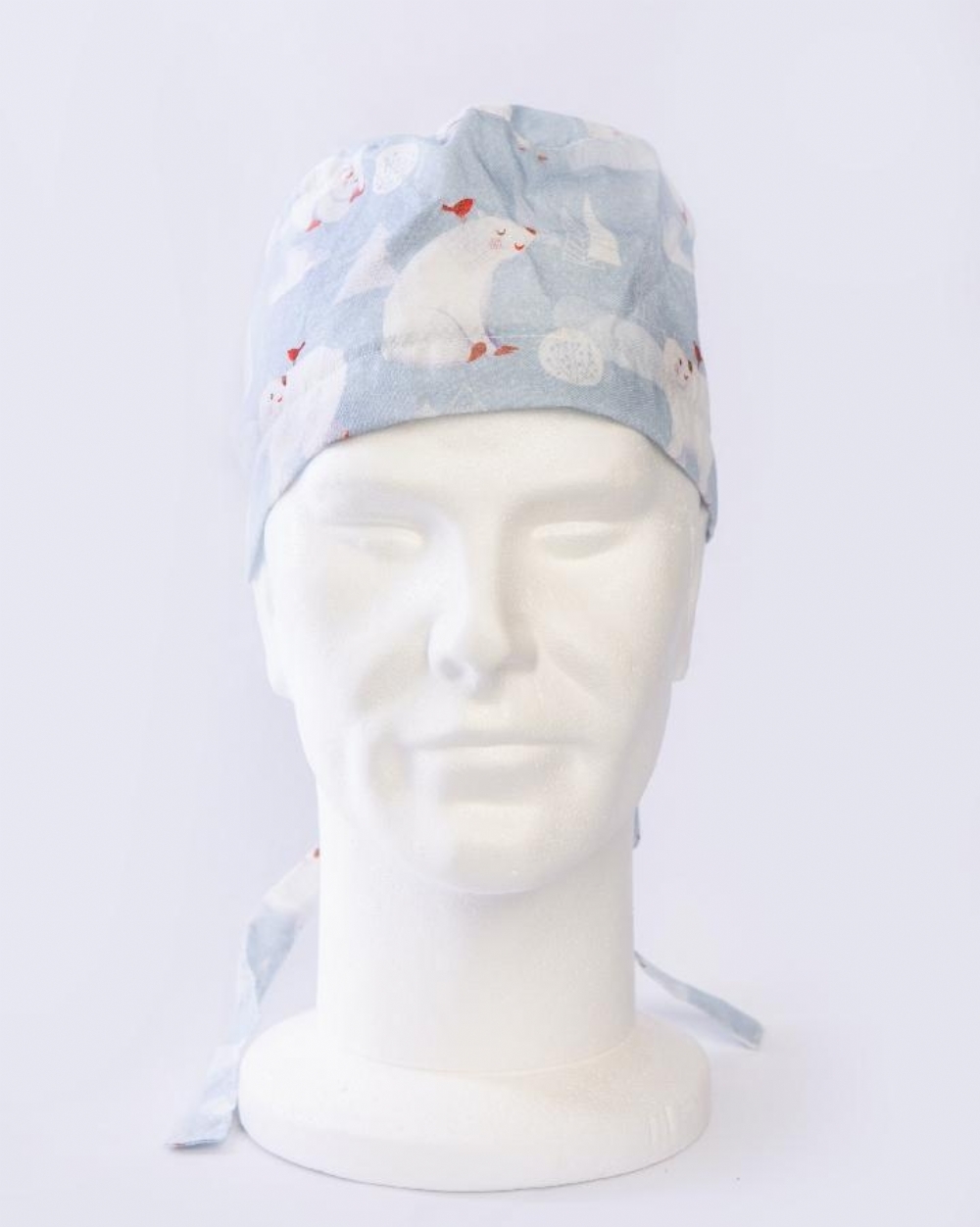 Artic Polar Bear Surgeons Hat 100% Cotton
