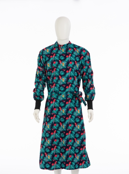Rose & Parrot Navy Surgical Gown 100% Cotton