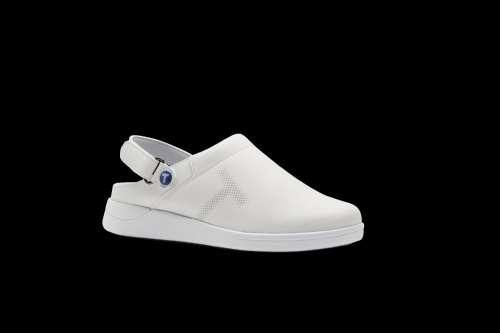 Toffeln UltraLite Washable Clog - White<br/>Size: 12<br/>Colour: White