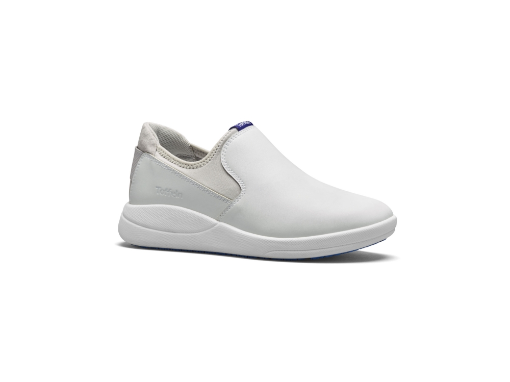 Toffeln SmartSole Slip-On - White<br/>Size: 10<br/>Colour: White