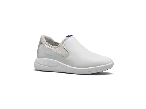 Toffeln SmartSole Slip-On - White<br/>Size: 10<br/>Colour: White