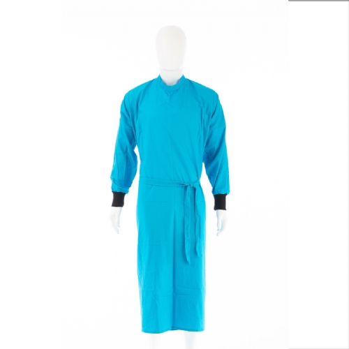 Peacock Coloured Surgical Gown 100% Cotton