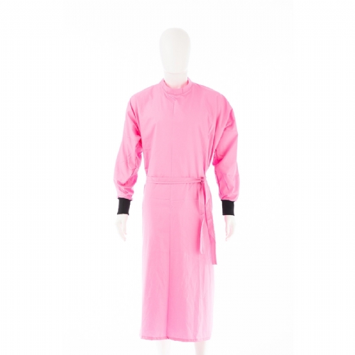 Sugar Pink Surgical Gown 100% Cotton