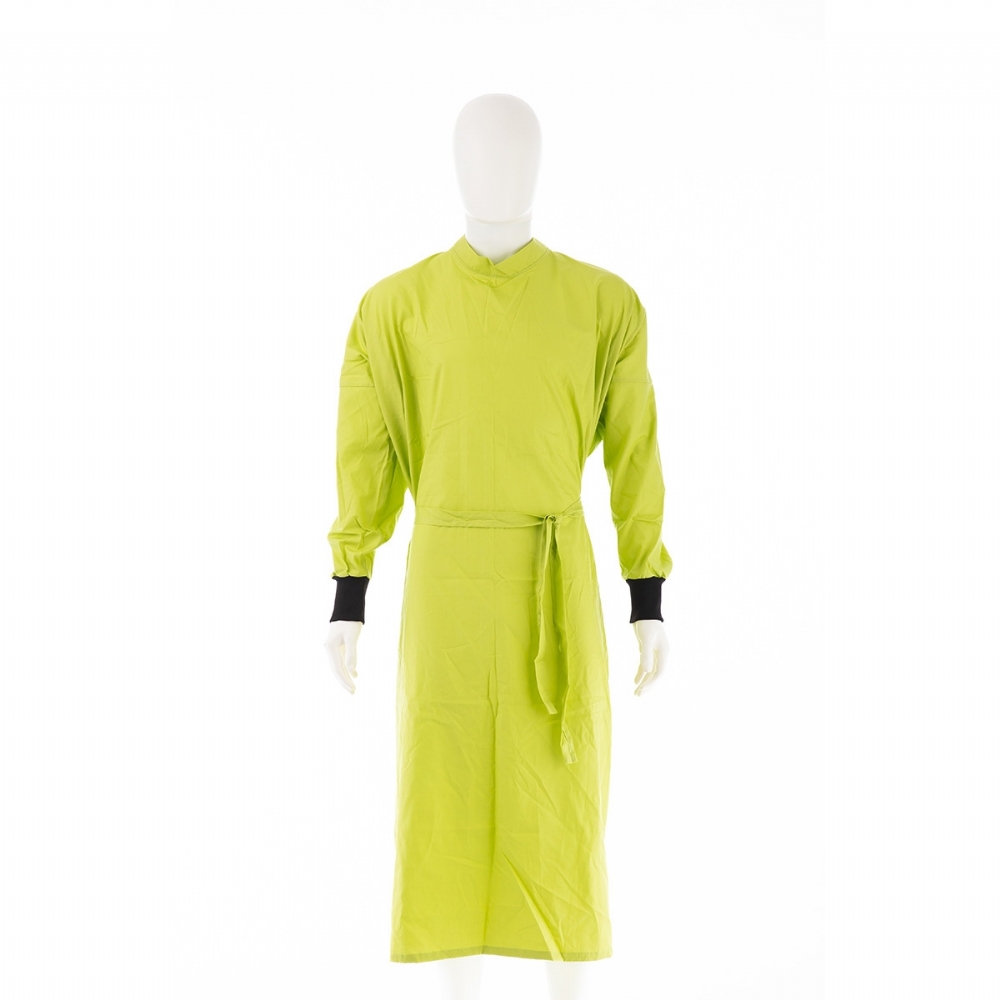 Chartreuse Surgical Gown 100% Cotton