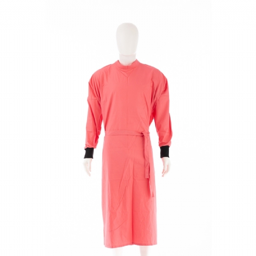 Pink Surgical Gown 100% Cotton