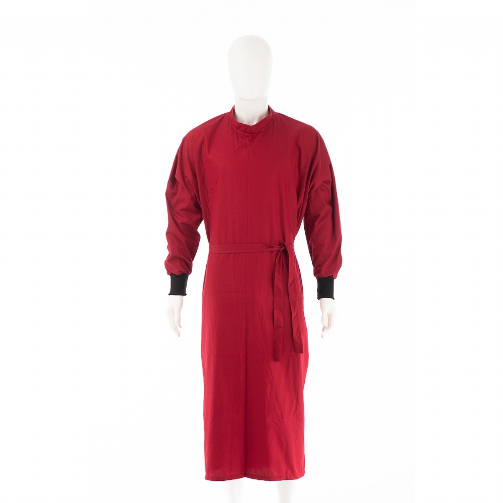 Claret Surgical Gown 100% Cotton