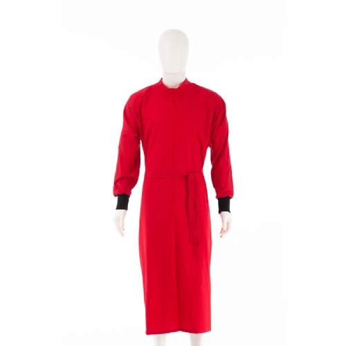 Scarlet Surgical Gown 100% Cotton