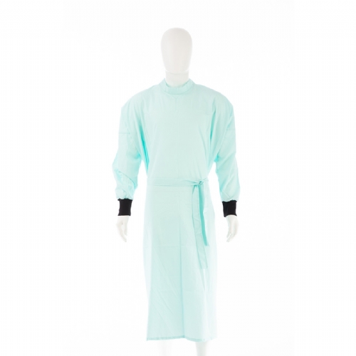 Mint Surgical Gown 100% Cotton
