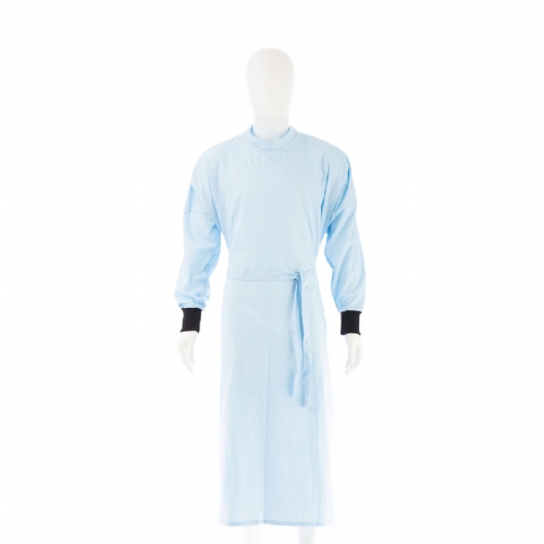 Pale Blue Surgical Gown 100% Cotton