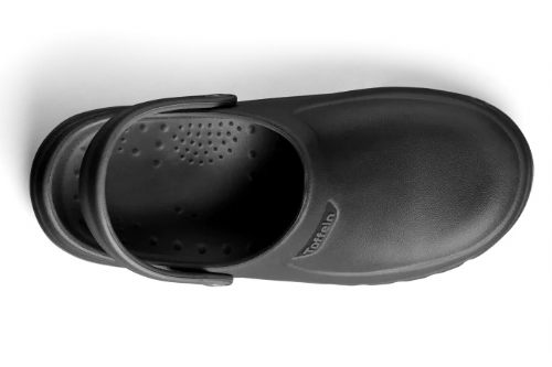 Toffeln EziKlog V2.0 - Black With Side Vents<br/>Size: 10<br/>Colour: Black
