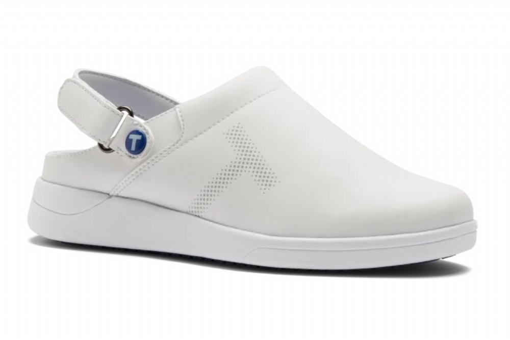 Toffeln UltraLite Washable Clog - White<br/>Size: 12<br/>Colour: White