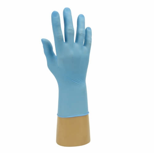 Polyco Healthline Bodyguards GL895 Blue Nitrile Powder-Free Disposable Gloves – Latex Free Medical & Industrial PPE