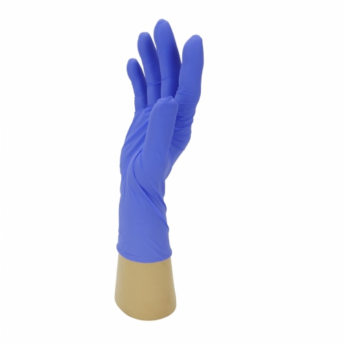 Polyco MFNP100 Finite P Indigo AF Accelerator-Free Nitrile Gloves – Latex Free Disposable PPE