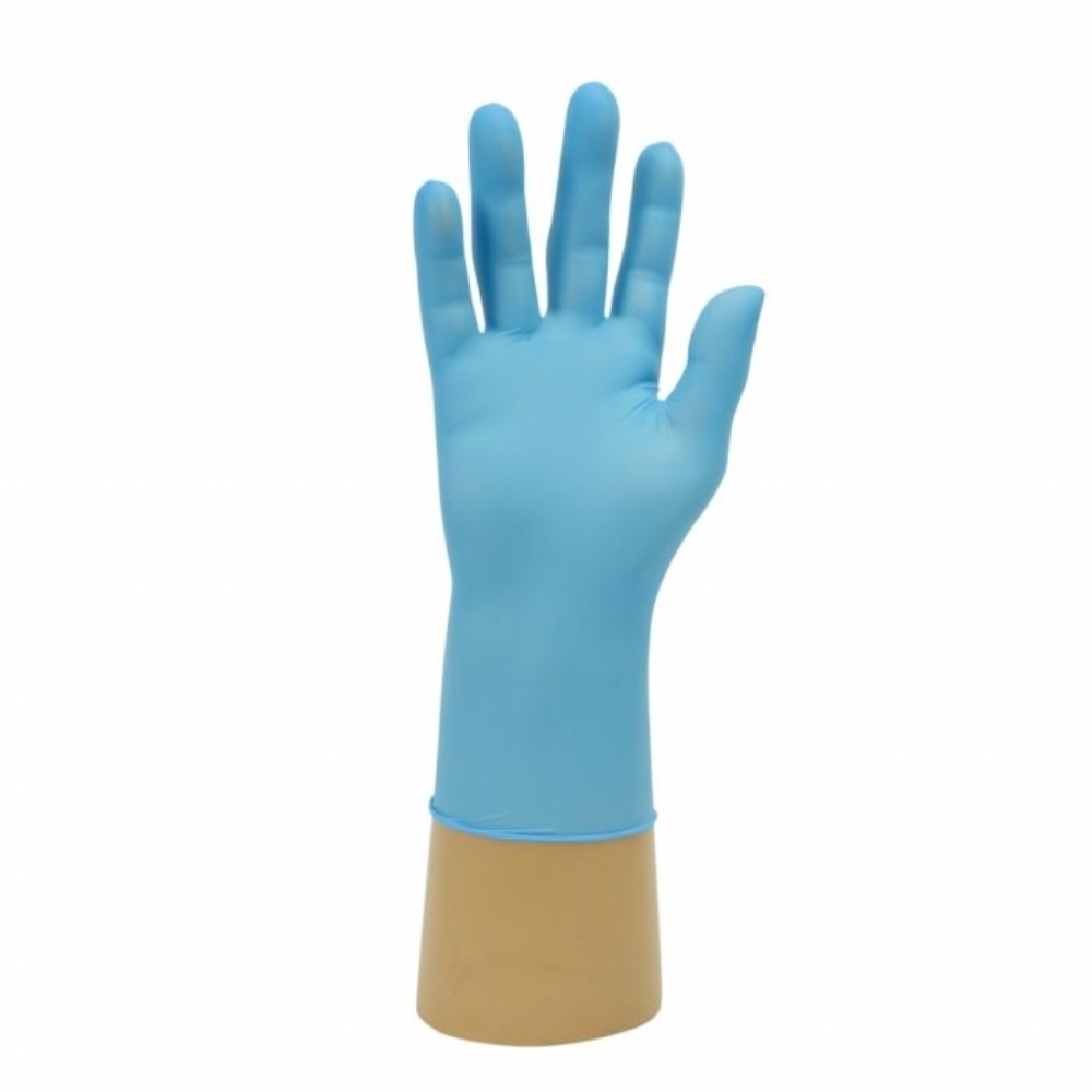 Nutouch Blue Nitrile Powder Free Disposable Glove