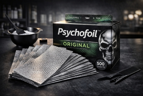 Psychofoil™ Original — Embossed Professional Hair Foil Sheets (500 Pop-Up Sheets)