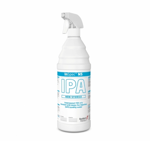 InSpec IPA Solution & Wipes (Non-Sterile) | 70% Isopropyl Alcohol Cleanroom Disinfectant