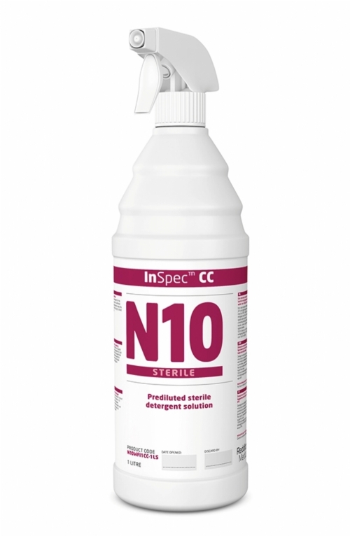InSpec N10 Alkaline Cleanroom Detergent Solution (Sterile) | GMP Cleaning Detergent