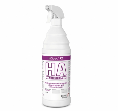 InSpec HA Sporicidal Cleaning Solution (Non-Sterile) | Hypochlorous Acid Cleanroom Sporicide