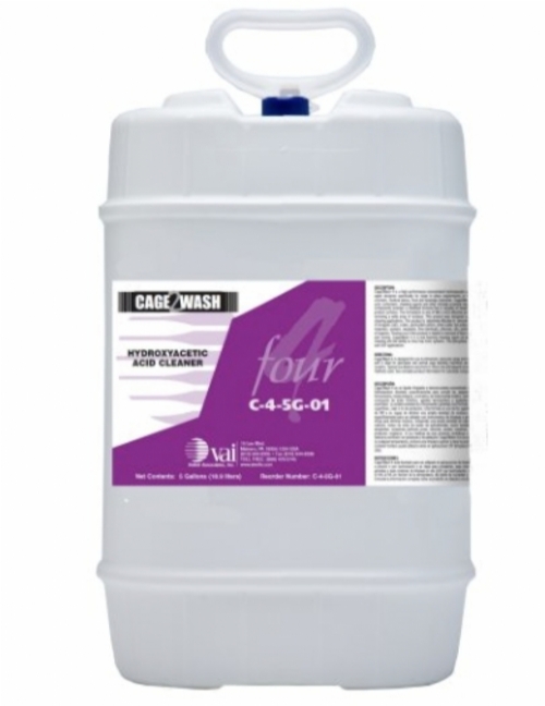 Cage2Wash 4 Cage Wash Detergent – Heavy-Duty High-Alkaline Detergent for Animal Facilities