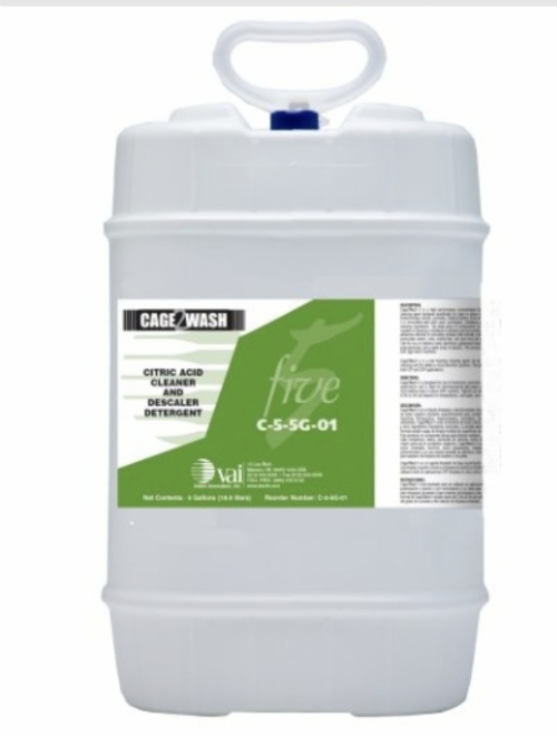 Cage2Wash 5 Cage Wash Detergent – Extreme-Duty High-Alkaline Detergent for Animal Facilities