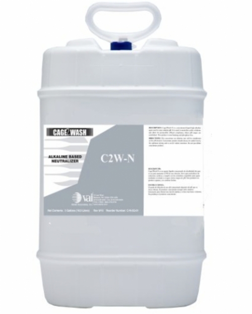 Cage2Wash N Cage Wash Detergent – Low-Foaming Neutral Detergent for Animal Facilities