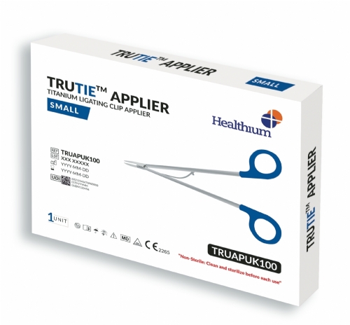 TRUTIE Small Clip Applier – Reusable Open-Type Applicator – Blue