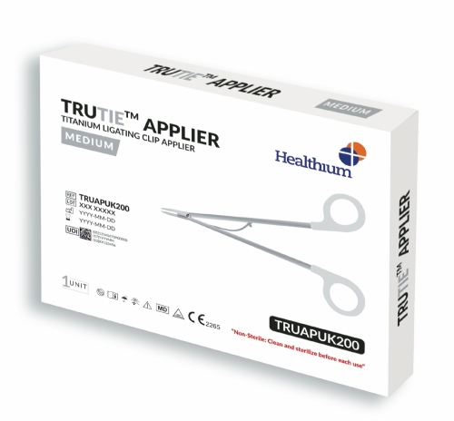 TRUTIE Medium Clip Applier – Reusable Open-Type Applicator – White