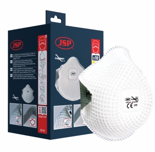 JSP Typhoon™ Moulded Valved FFP3V Disposable Mask (735) – Box of 10