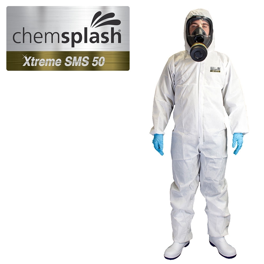 Chemsplash Xtreme 50 SMS Protective Coverall Type 5/6 – Style No. 2544