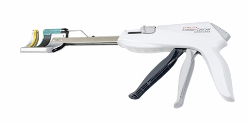 ECHELON CONTOUR™ Curved Cutter GCS40B 40mm Stapler with Blue Reload – Regular Tissue