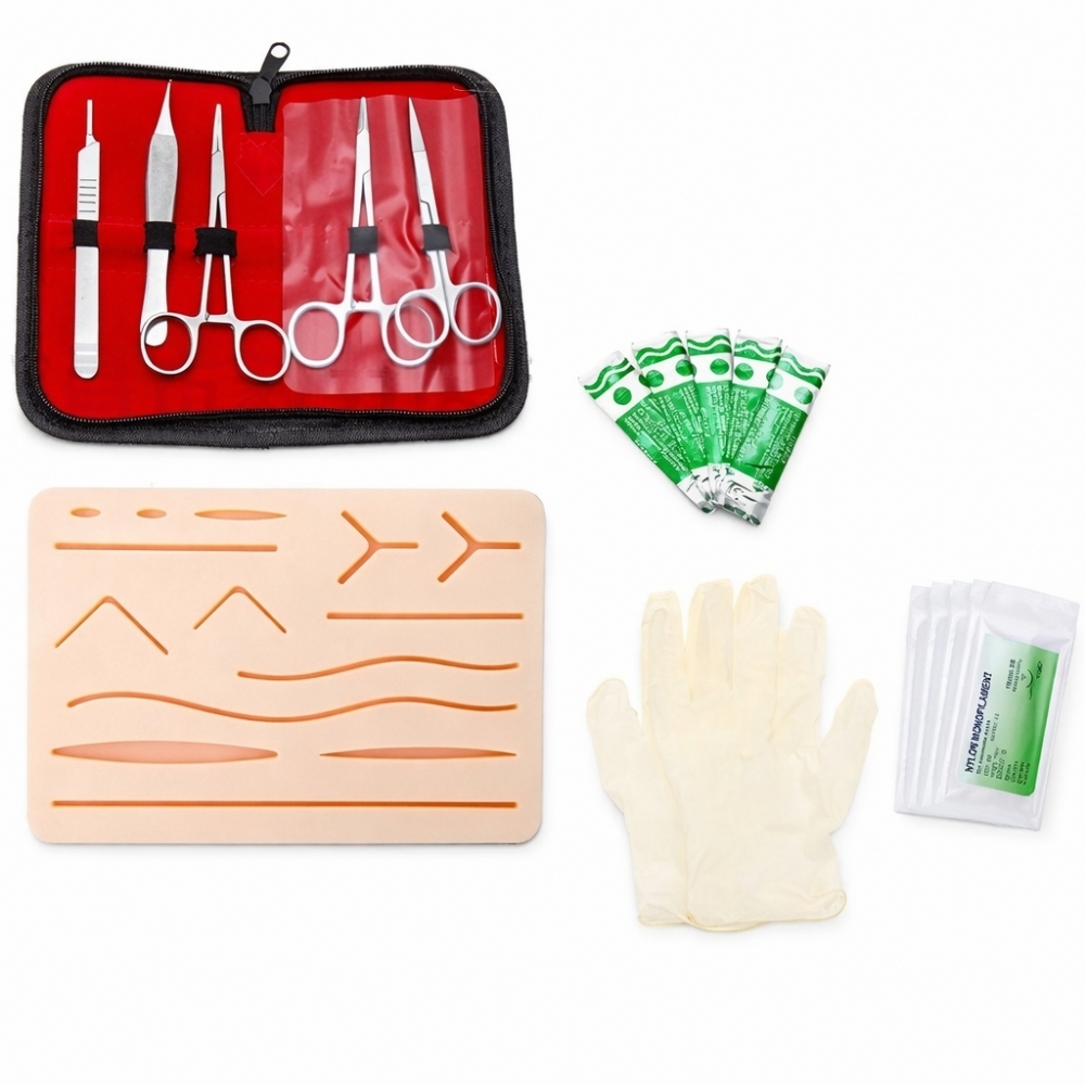 Professional Surgical Suturing Practice Kit – Complete Medical Suture Training Kit